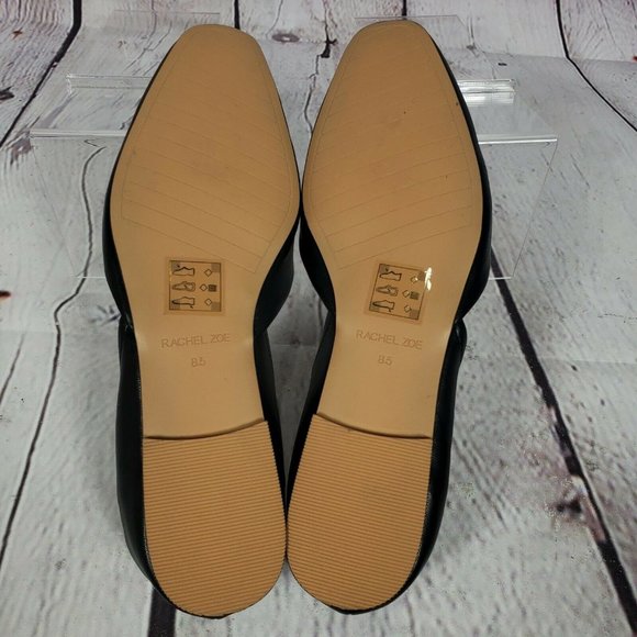 Rachel Zoe Women's Size 8.5 Black Elleanor Ballet - Picture 7 of 7